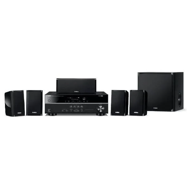 Yamaha 5.1 Home Theater Package, Black - YHT - 1840